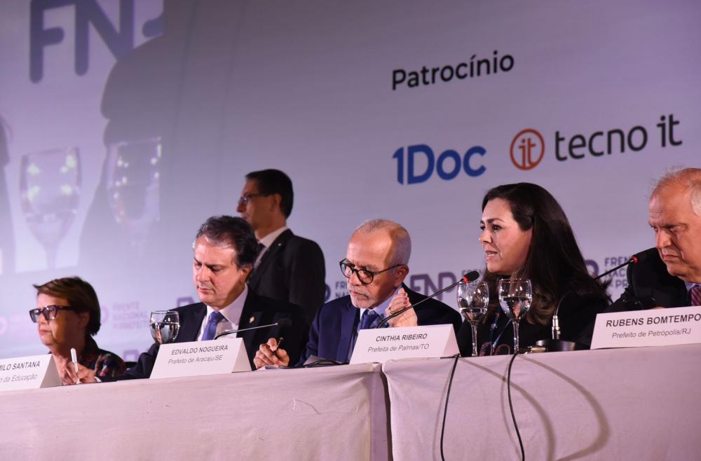 Na 84ª reunião da FNP, Cinthia Ribeiro é eleita 3ª vice-presidente da entidade