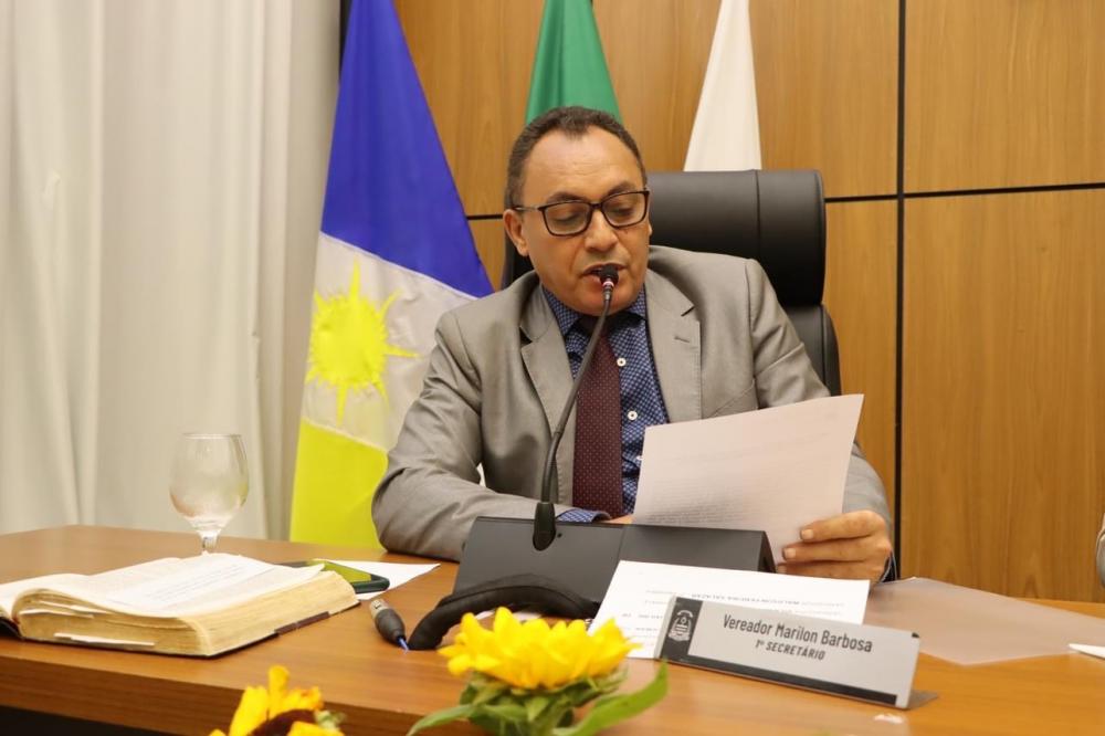 Marilon Barbosa solicita rede de esgoto para os bairros Sônia Regina e Santa Fé II