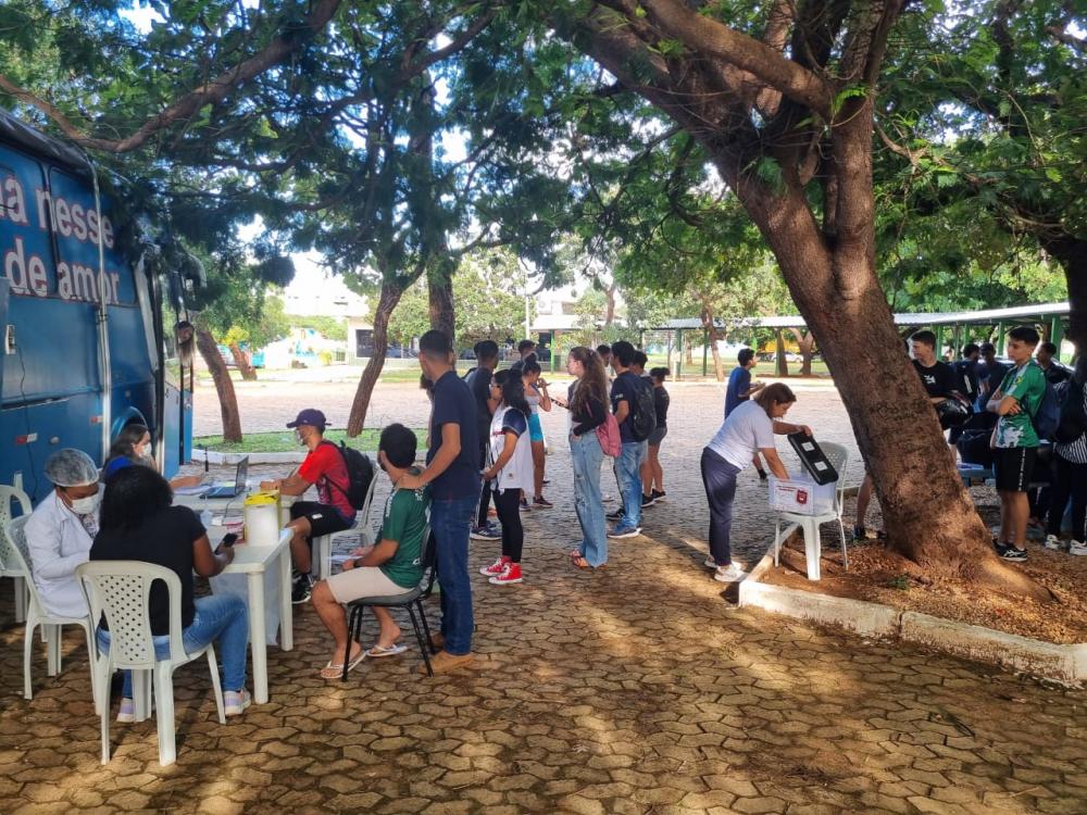Hemorrede realiza ações para incentivar doação de sangue e cadastro de medula óssea no Tocantins