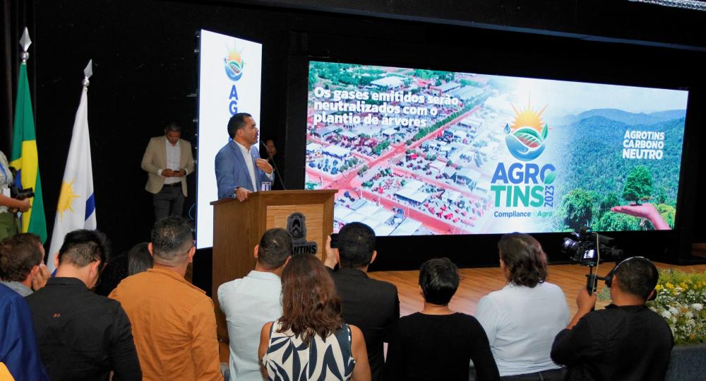 Agrotins Carbono Neutro: governo irá neutralizar as emissões de gases de efeito estufa durante o evento com o plantio de árvores