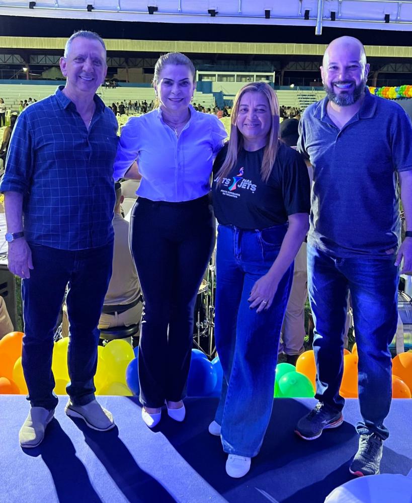 Abertura da etapa regional do Jets em Porto Nacional é prestigiada pelo deputado federal Antonio Andrade