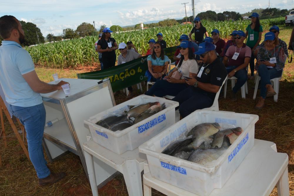 Produtores participam de Dia de Campo sobre Piscicultura na Agrosudeste