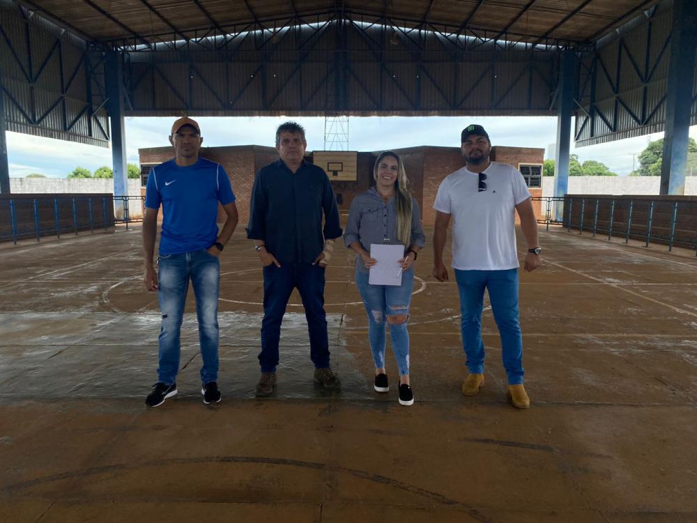 Ginásio de esporte de Cariri será reformado pelo Governo do Estado