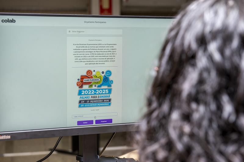 Palmenses podem participarem por meio on-line na construção da Lei Orçamentária de 2023