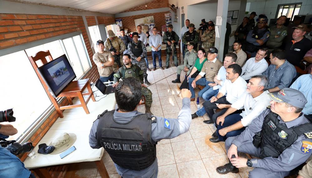 Wanderlei Barbosa reforça parcerias com governadores do Mato Grosso e Goiás para conter criminosos na Ilha do Bananal