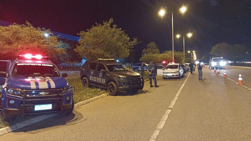 Palmas: Operação conjunta ‘No trânsito escolha a vida’ aborda mais de 80 veículos