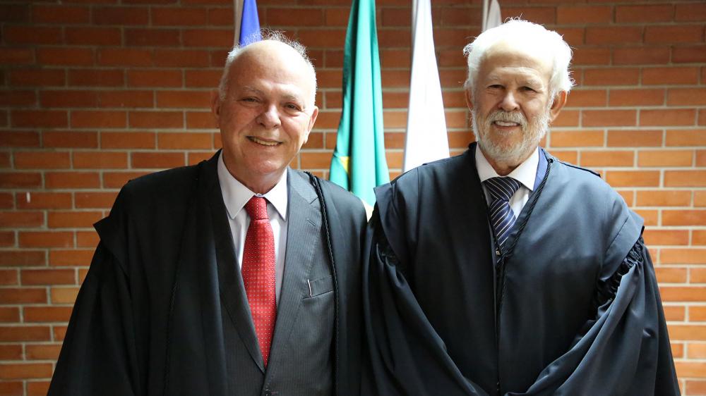 Tribunal Pleno elege Helvécio Maia Neto e João Rigo Guimarães juízes membros do TRE na classe dos desembargadores