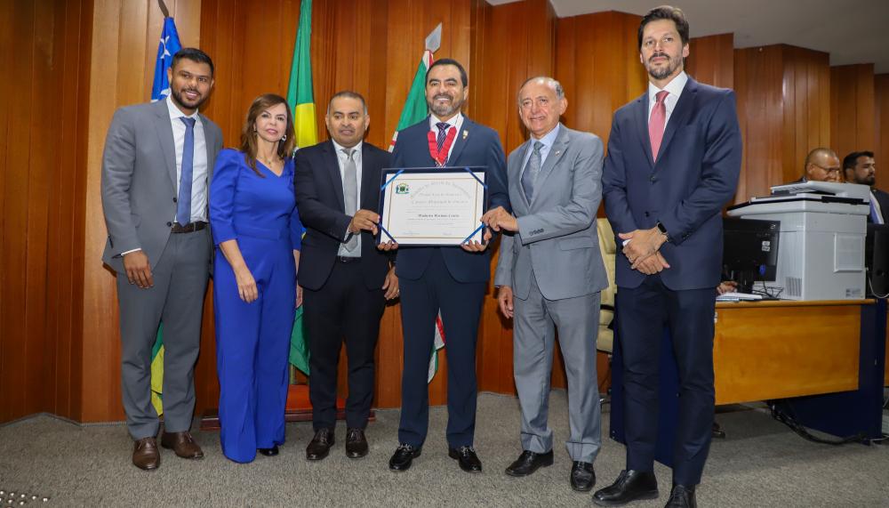 Governador Wanderlei Barbosa recebe homenagem por contribuição da sua gestão ao agronegócio do país