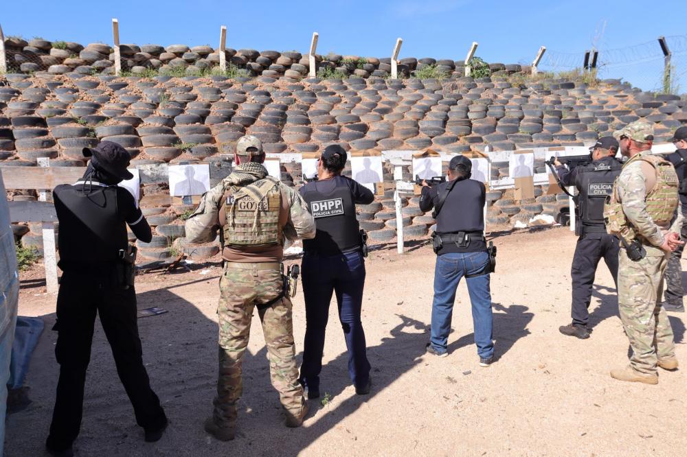 Polícia Civil realiza treinamento tático para combate à violência no Tocantins