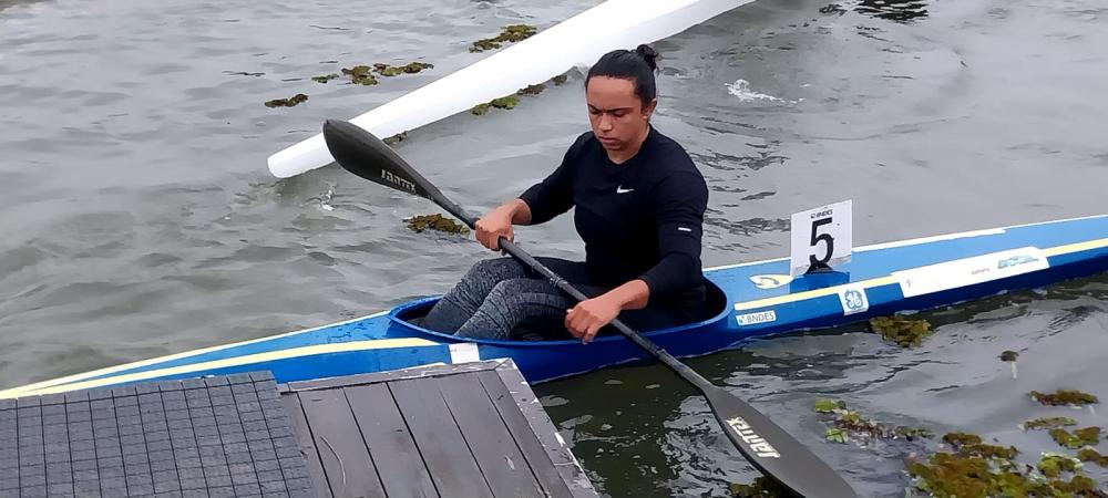 Atleta portuense da Canoagem conquista medalha de bronze em etapa da Copa do Brasil da modalidade