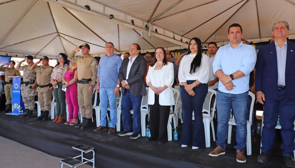 Governador em exercício, Laurez Moreira, certifica concluintes do curso de Força Tática da Polícia Militar em Taguatinga