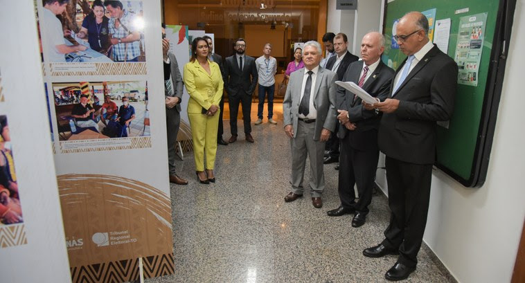 TRE-TO lança exposição fotográfica das ações do programa permanente de Inclusão Sociopolítica dos Povos Indígenas