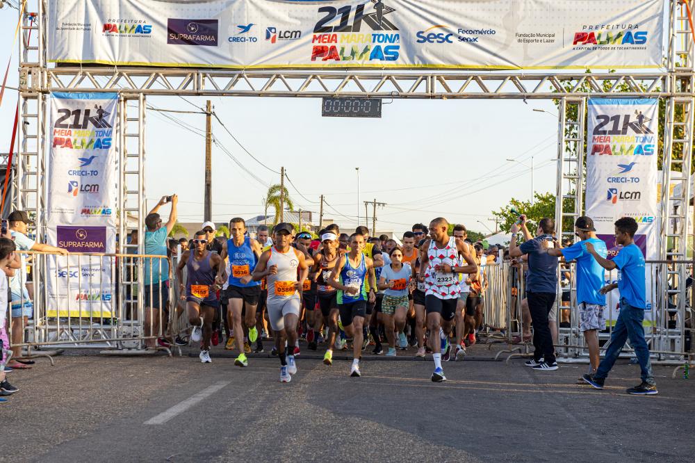 Estão abertas as inscrições da 2º Meia Maratona de Palmas, edição 2023