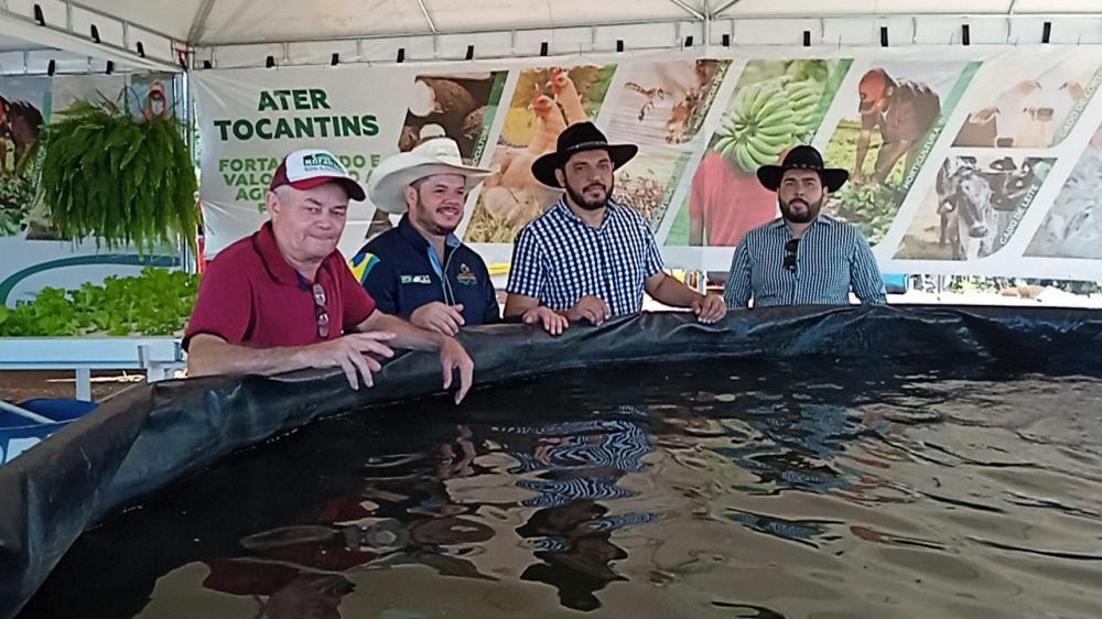 Ruraltins fortalece a agricultura familiar na ExpoCarmo 2023 com vitrines de piscicultura, criação de abelhas, palestras e atendimento ao público