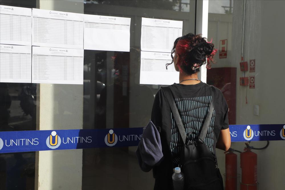 Unitins divulga resultado de vestibular 2023/2