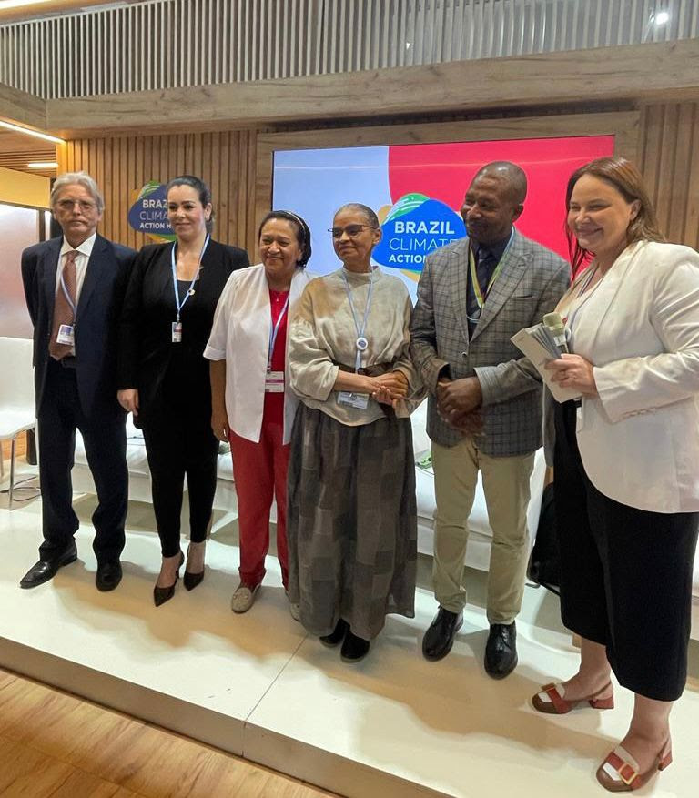 Prefeita Cinthia Ribeiro participa de painel sobre eficiência energética na COP 27