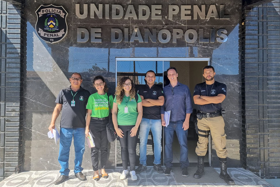 Defensoria Pública realiza inspeção na Unidade Penal de Dianópolis