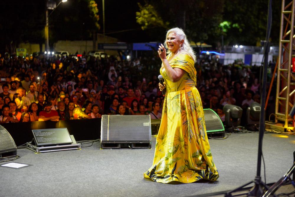 Show de Fafá de Belém reuniu fãs em uma noite inesquecível em Taquaruçu