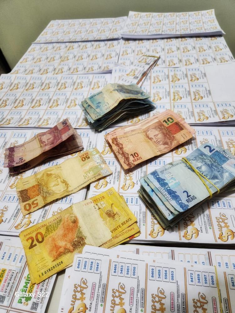 Loteria clandestina é fechada no sudeste do Estado 