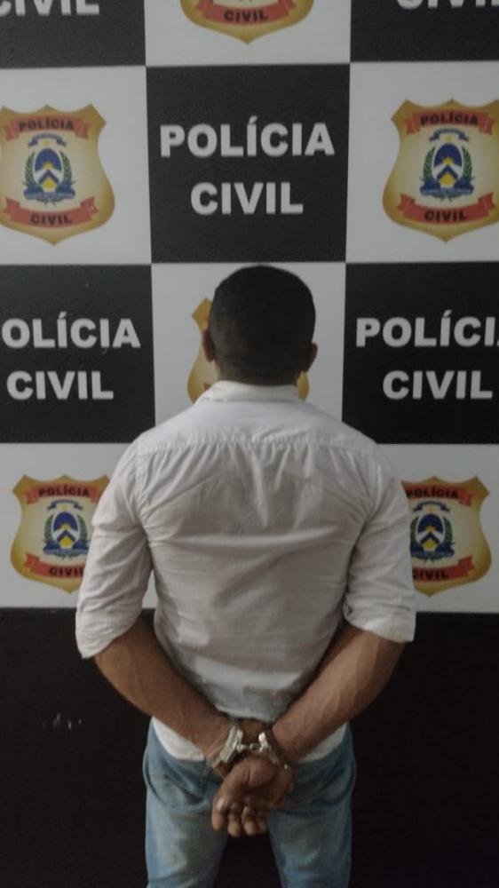 Investigado por crime de estupro de vulnerável contra a enteada de 11 anos, homem é preso em Sítio Novo