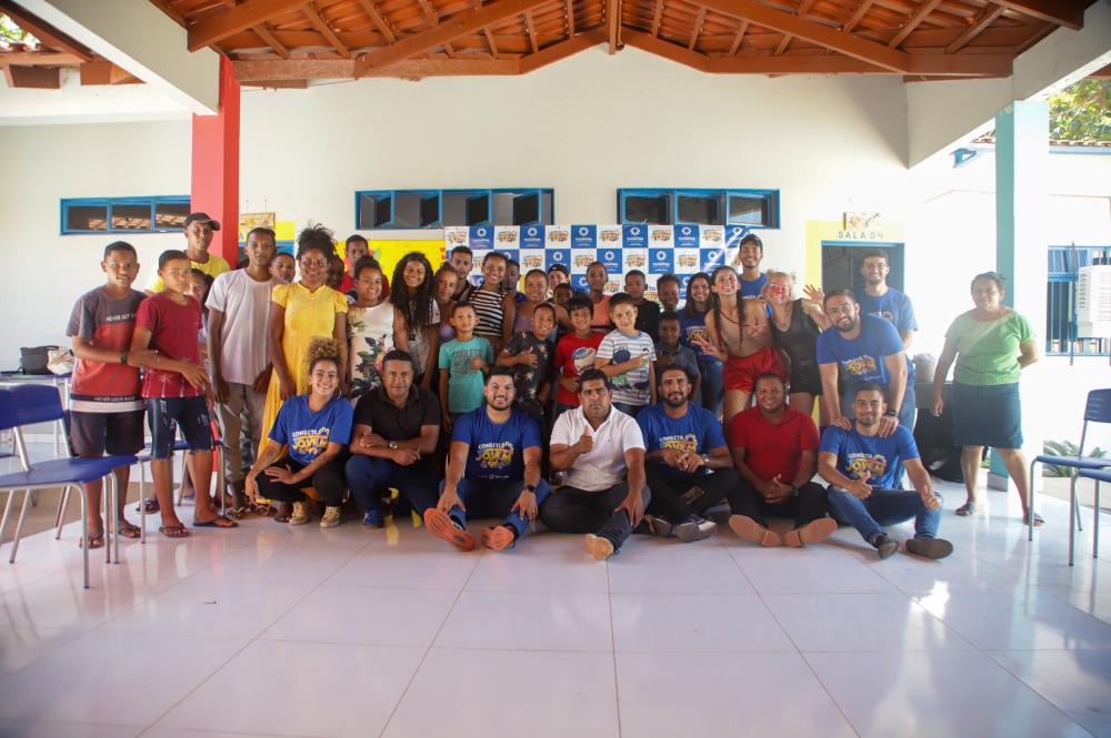 Em Mateiros, estudantes de escola da comunidade quilombola Mumbuca recebem abertura do projeto Conecta Jovem