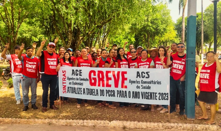 Em Colinas, Prefeitura não atende e Agentes Comunitários iniciam greve geral em prol da atualização salarial na tabela financeira do Plano de Carreira