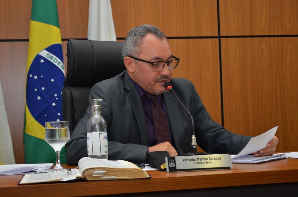 Marilon Barbosa solicita a construção da ponte da Avenida LO-05