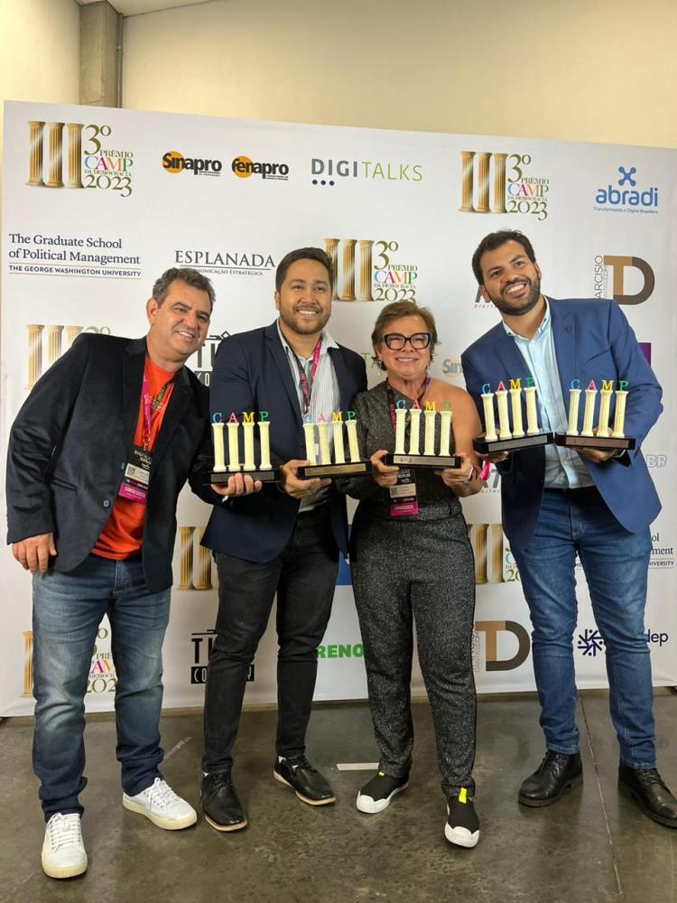 Public leva cinco troféus no maior prêmio de marketing político e governamental do País