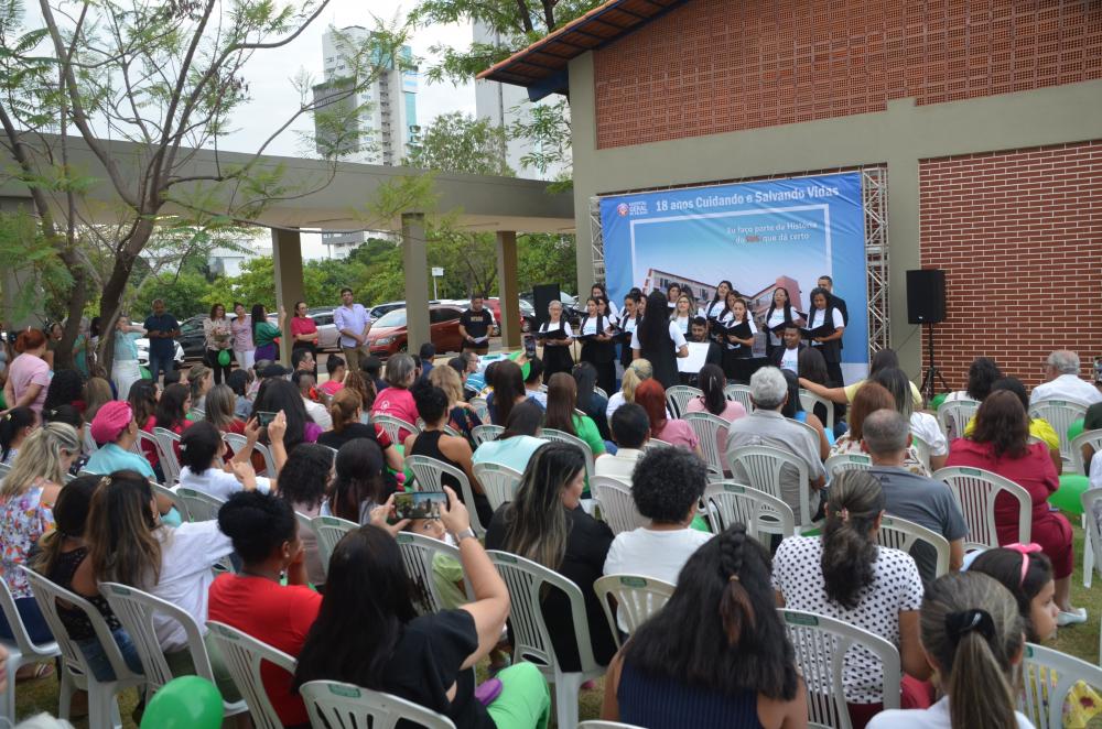 HGP homenageia servidores em cerimônia de comemoração aos 18 anos da unidade