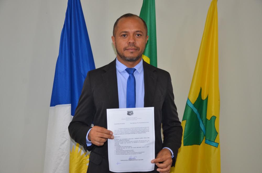 Vereador de Porto Nacional assume cargo de Secretário Executivo da Seagro