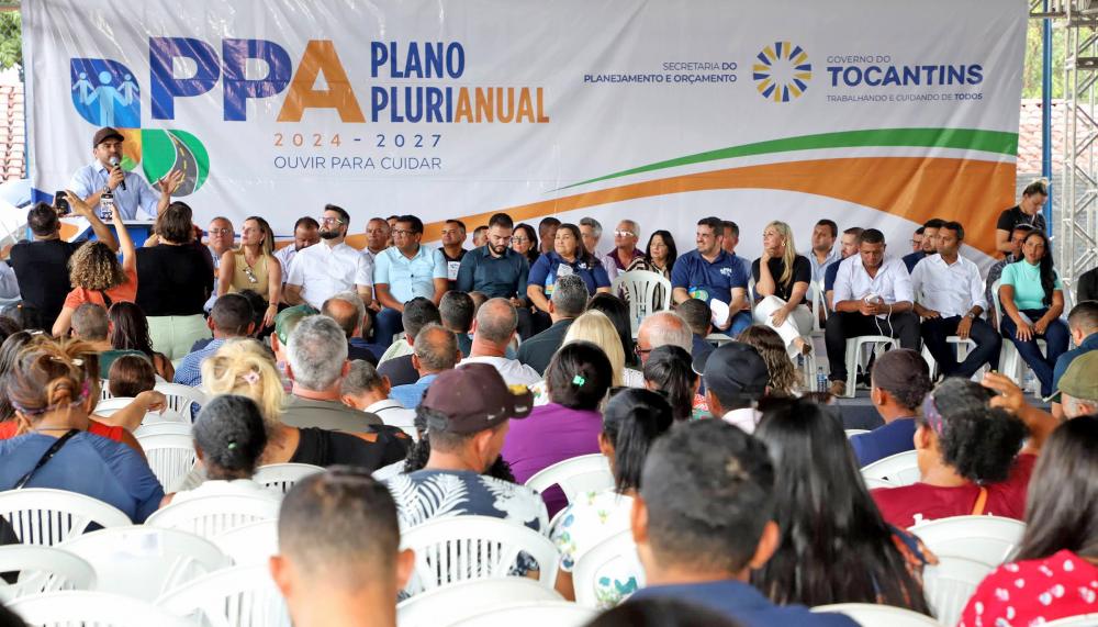 No PPA de Novo Acordo, Wanderlei Barbosa garante que o Governo do Tocantins não medirá esforços para garantir um futuro próspero ao Jalapão