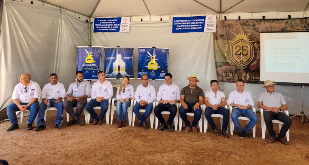 Dia de Campo da Defesa Sanitária em Ponte Alta do Bom Jesus destaca importância da vigilância para o controle de doenças