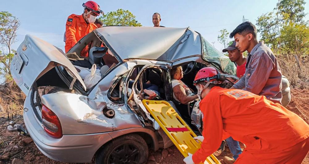 Acidente da TO-040 deixa 14 pessoas feridas