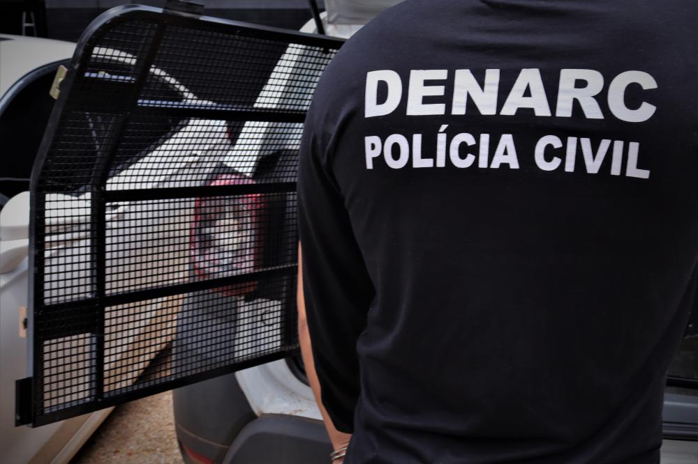 Em Palmas, Polícia Civil prende homem que tentava transportar 2kg de cocaína para a região de Guaraí
