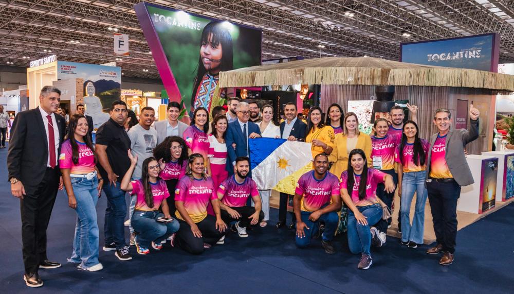 ABAV Expo 2023: governador Wanderlei Barbosa promove atrativos do Tocantins na maior feira de turismo do Brasil