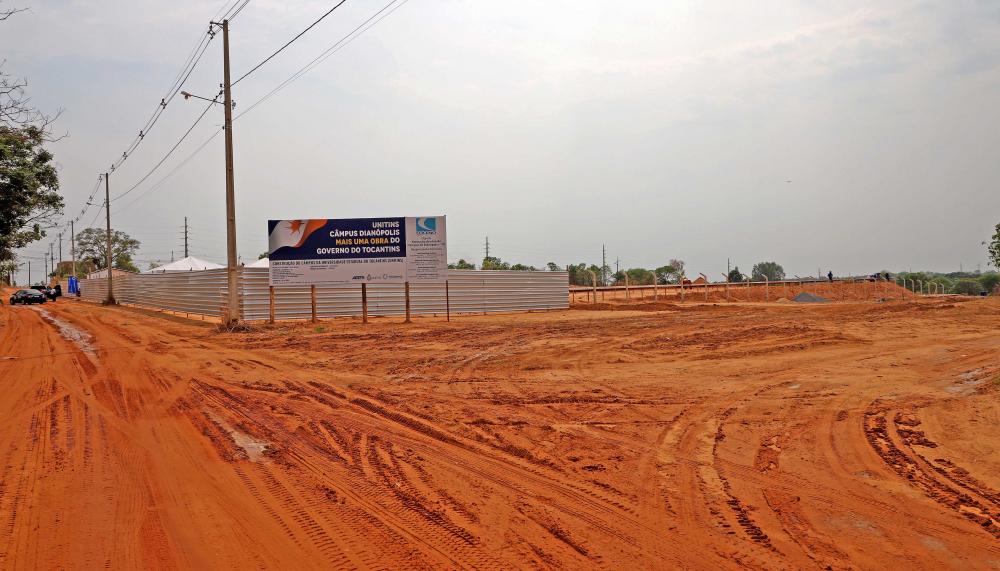 Em Dianópolis, governador Wanderlei Barbosa autoriza obras do câmpus da Unitins, orçadas em R$ 22 milhões