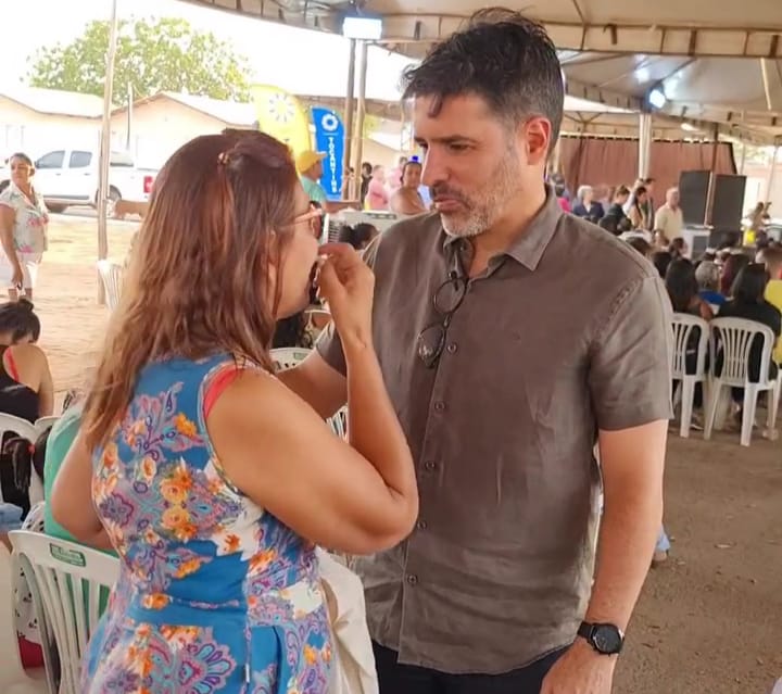 Pode não ser, mas Marcelo Lelis deu sinais de que se precisar ele sabe fazer política durante evento no Taquari