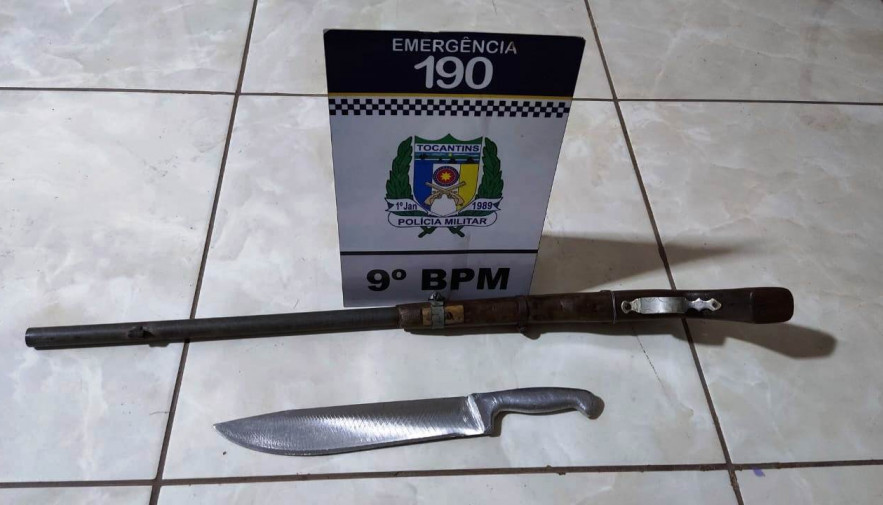 PM prende homem por tentativa de roubo e posse irregular de arma de fogo em Axixá