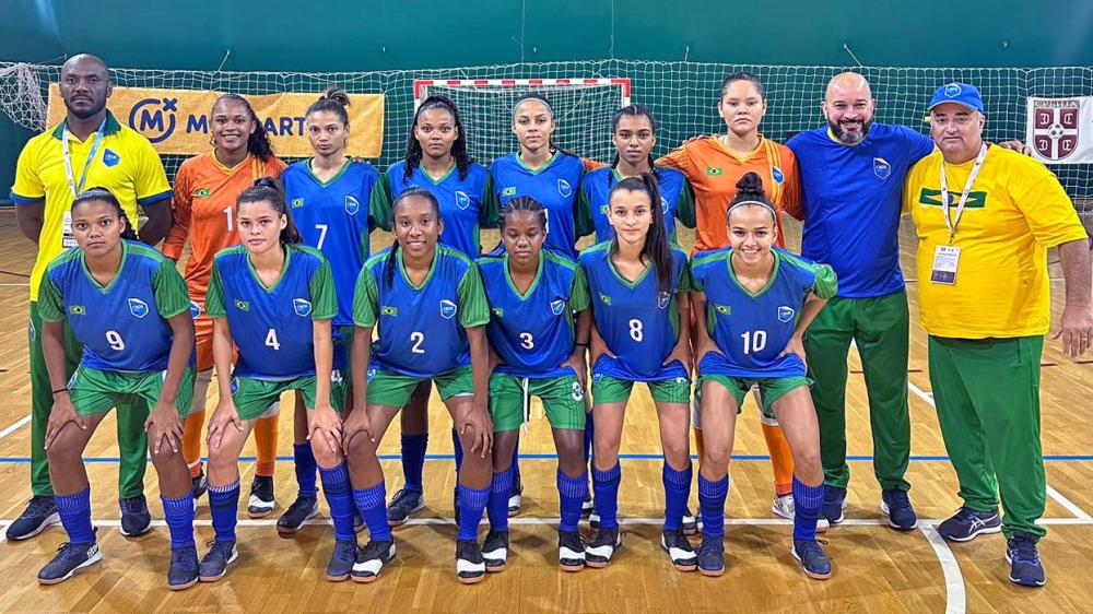 Time paraense goleia França e é campeão do Mundial Escolar de Futsal,  disputado na Sérvia, pa