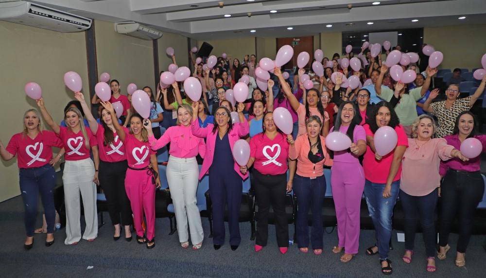 Governo do Tocantins promove evento de conscientização contra o câncer de mama para servidoras do Estado