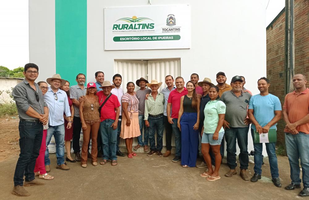 Ruraltins inaugura novas unidades de atendimento em Ipueiras e Rio dos Bois para atender agricultores familiares