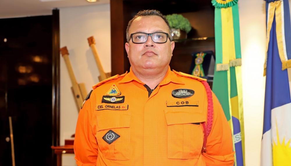 Governador Wanderlei Barbosa nomeia coronel Ornelas como comandante-geral do Corpo de Bombeiros do Tocantins