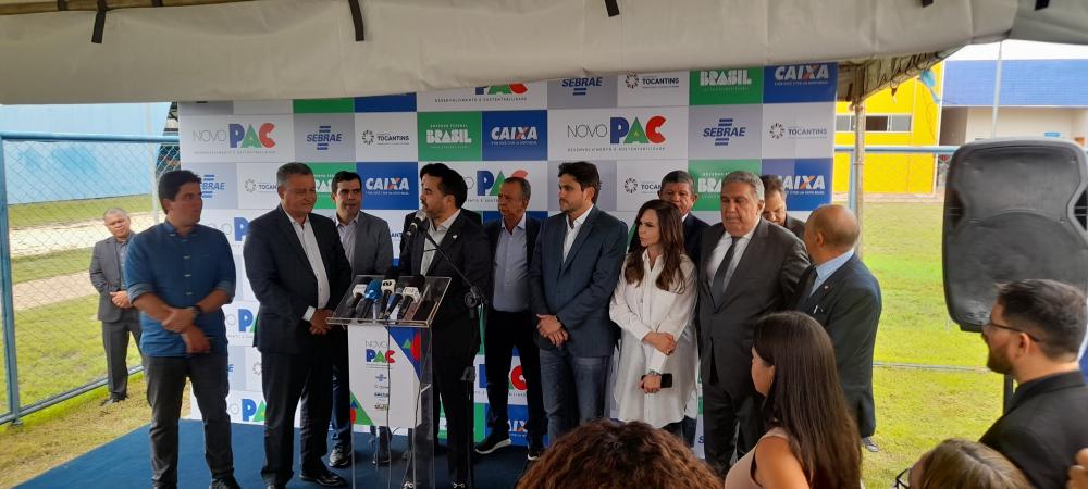 Governador Wanderlei Barbosa recebe ministros para anúncio de investimentos na ordem de 35,7 bilhões de reais pelo Novo PAC