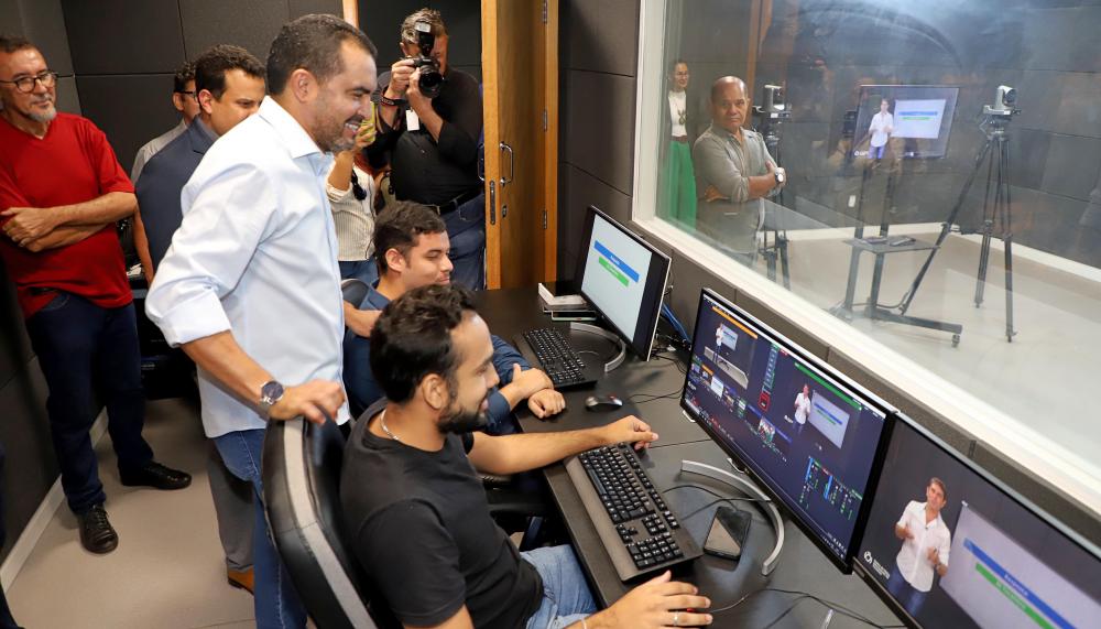 Com investimento de mais de R$ 4 milhões, governador Wanderlei Barbosa inaugura novo anexo da Seduc e Centro de Mídias Educacionais