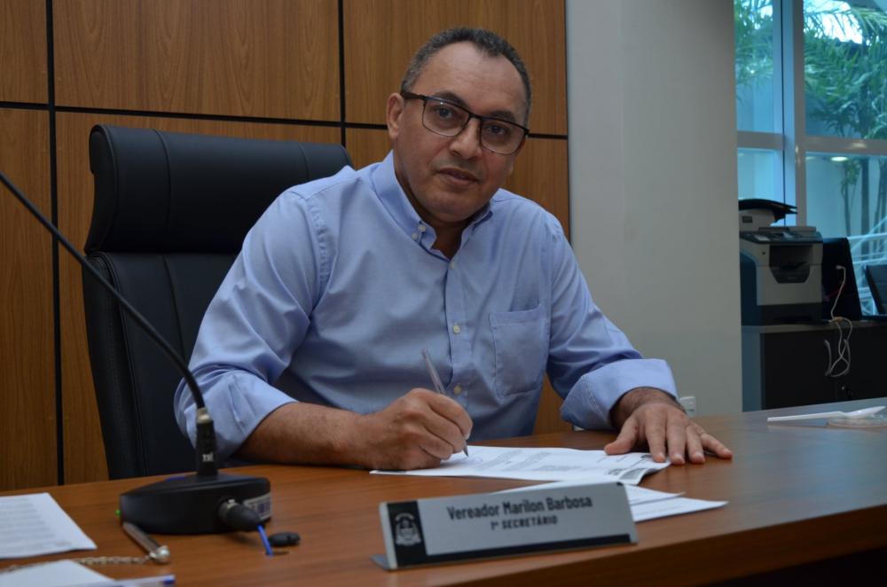 Marilon Barbosa solicita serviços para a região norte da capital