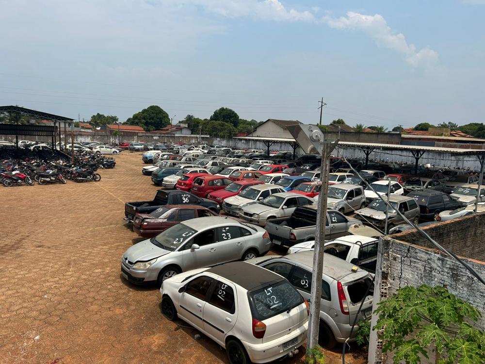 Detran/TO realiza leilão de quase 500 veículos em Porto Nacional