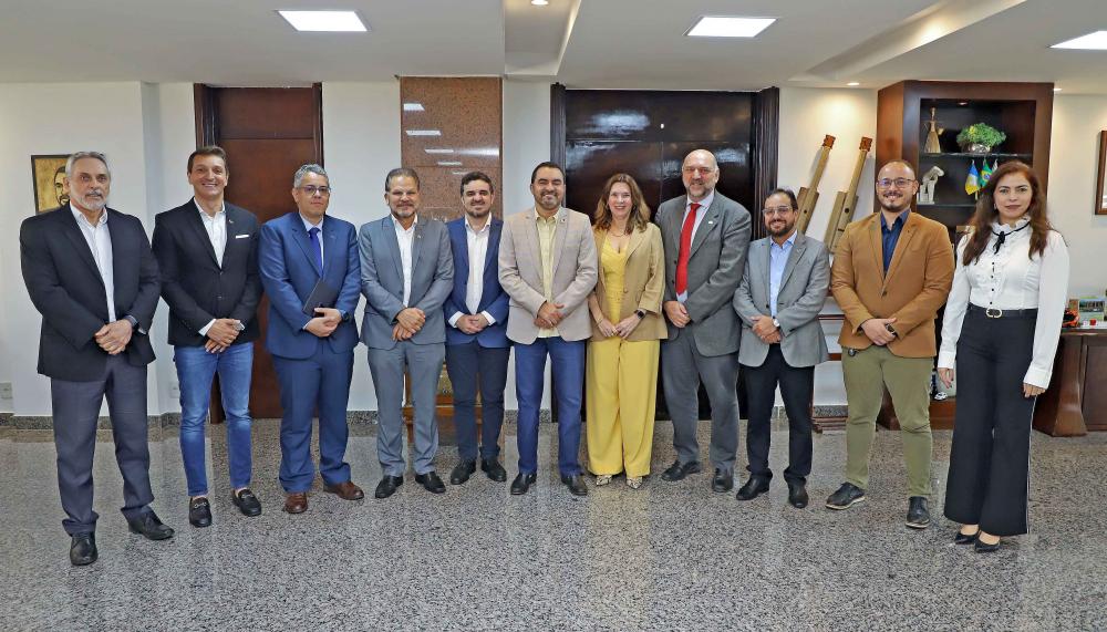 Governador Wanderlei Barbosa articula com Banco do Brics financiamento de obras de infraestrutura no Tocantins