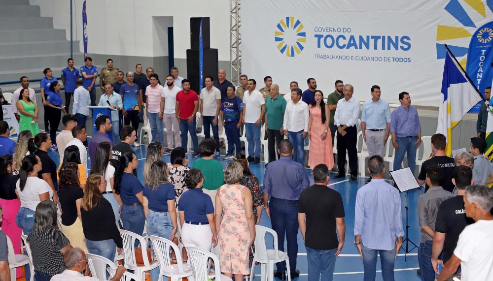 Governador Wanderlei Barbosa entrega reforma de Ginásio de Esportes em Paraíso do Tocantins com investimento de R$ 1.292.368,06