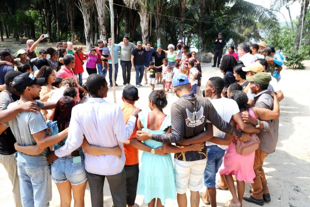 Sepot participa de entrega da titulação da comunidade quilombola da Ilha de São Vicente, em Araguatins