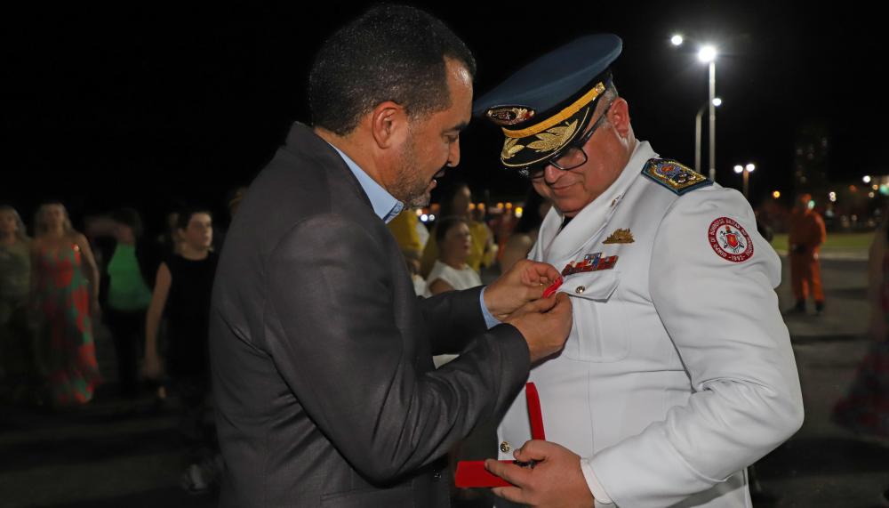 No aniversário do Corpo de Bombeiros, governador Wanderlei Barbosa autoriza o chamamento de mais aprovados no concurso e entrega equipamentos